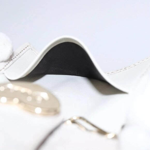 GUCCI Guccissima GG Canvas Key Case Leather White Auth - Picture 16 of 16